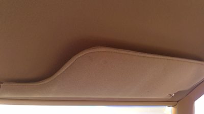 1977-1985 Olds 88 Passenger Right Sun Visor Oem Tan