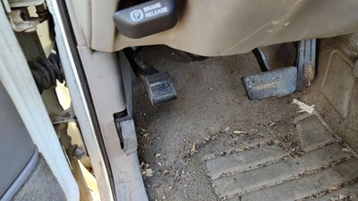 95 Chevy Silverado 1500 Parking Brake Pedal Assembly Oem Complete Emergency Unit