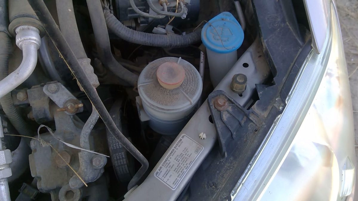 2003-2005 Honda Civic Power Steering Fluid Remote Reservoir Tank Oem 1.7l Vtec