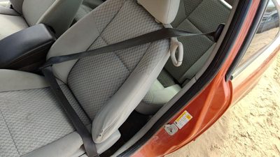 05-10 Chevy Cobalt Driver Left Front Seat Belt Retractor Oem Shoulder Gray 14C