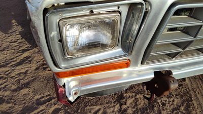 1978-1979 Ford F150 Passenger Right Head Light Surround Door Trim Oem D8tz13064e