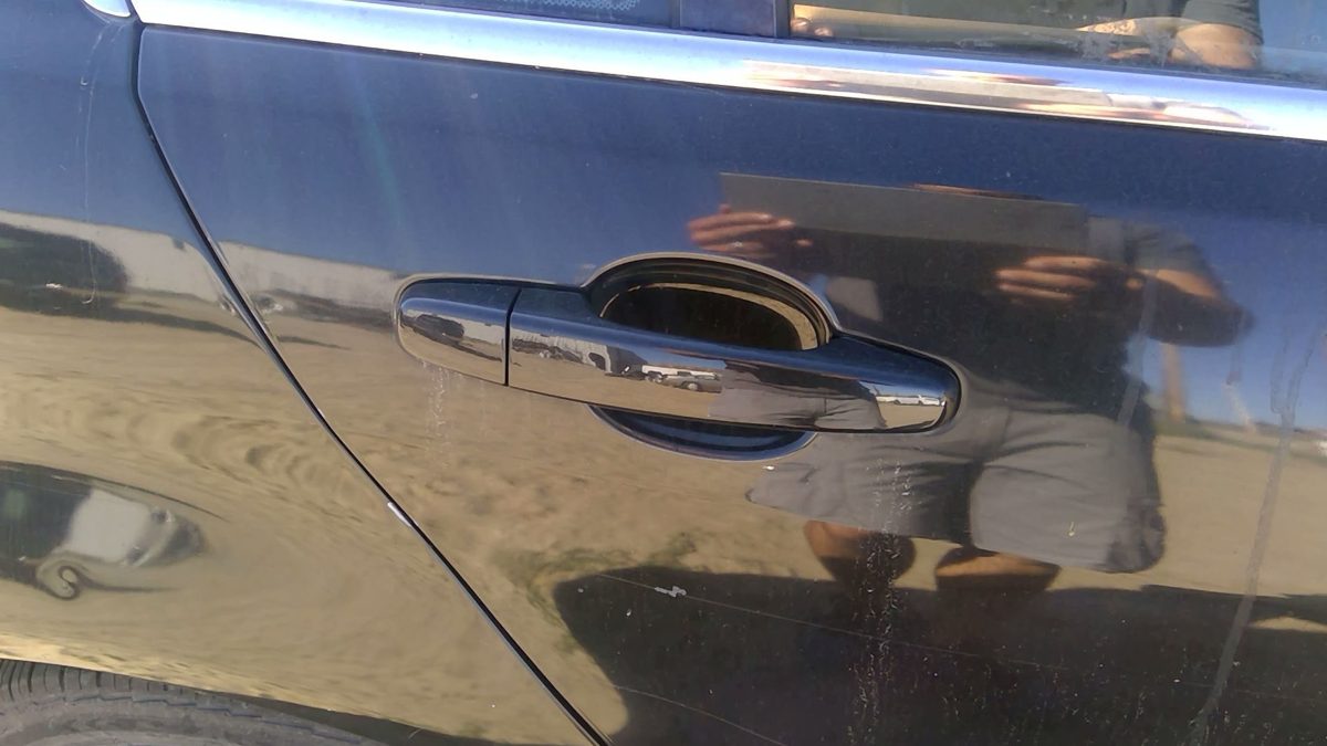 2008-2009 Pontiac G8 Passenger Right Rear Outside Door Handle Oem Back Black 80U