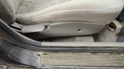 1996-2002 Saturn Sl2 Passenger Right Side Seat Trim Panel Oem Gray
