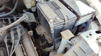 2006-2007 Dodge Caravan Complete Battery Box Mount Tray With Hold Down Oem 3.8L