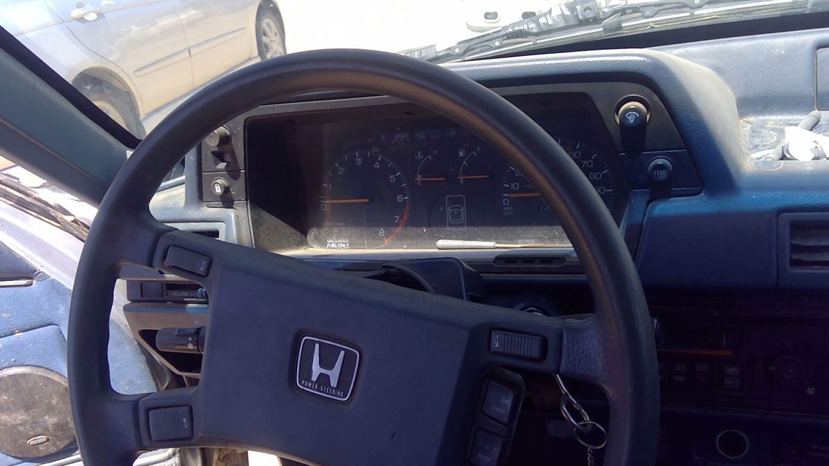 1985 Honda Accord Steering Wheel Oem Blue