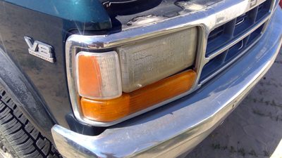 1991-1996 Dodge Dakota Passenger Right Head Light Front Lamp With Turn Signals