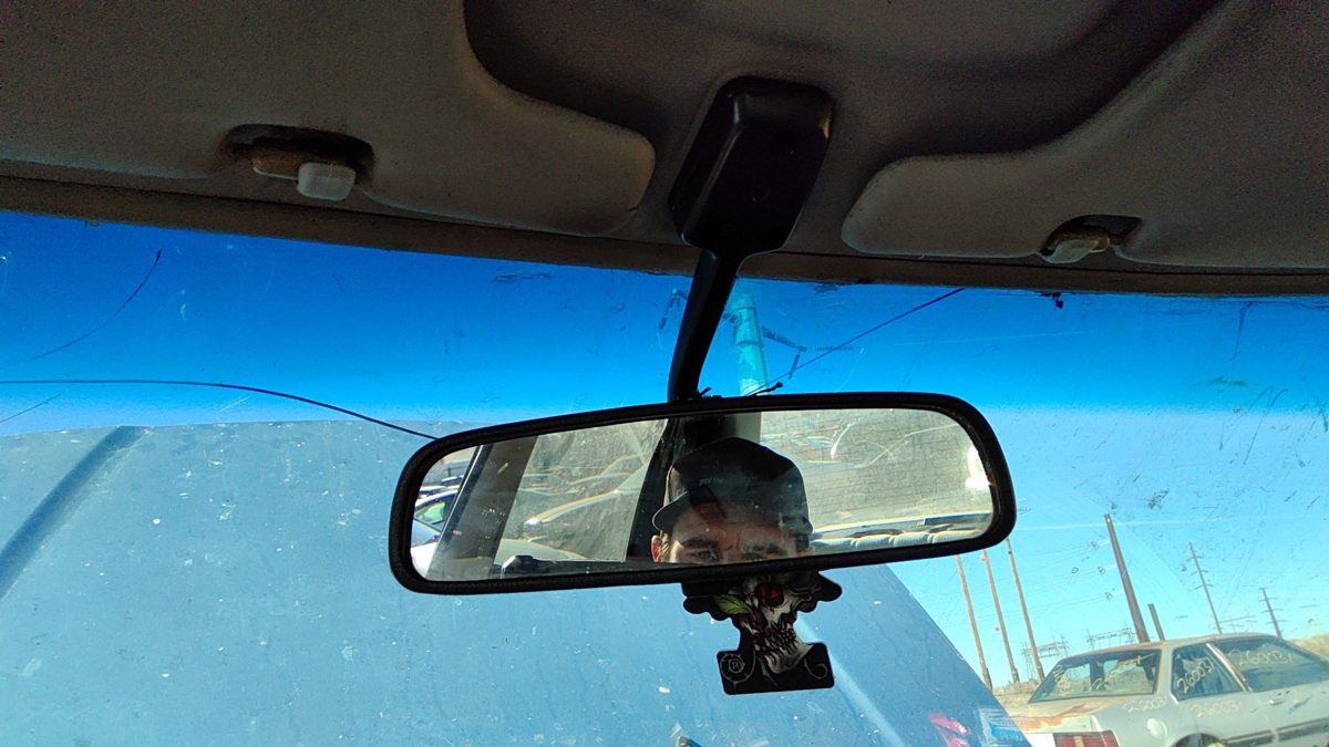 1989 Honda Civic Inside Rear View Mirror Oem Windshield Mounted Sedan