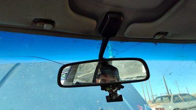 1989 Honda Civic Inside Rear View Mirror Oem Windshield Mounted Sedan