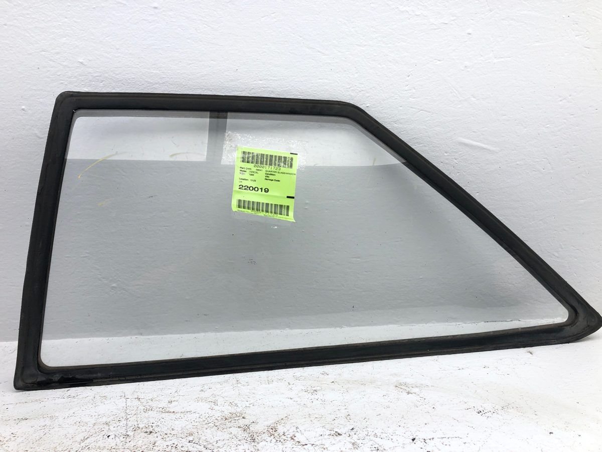 1983-1986 Toyota Tercel Driver Left Rear Quarter Glass Oem Hatchback Side Window