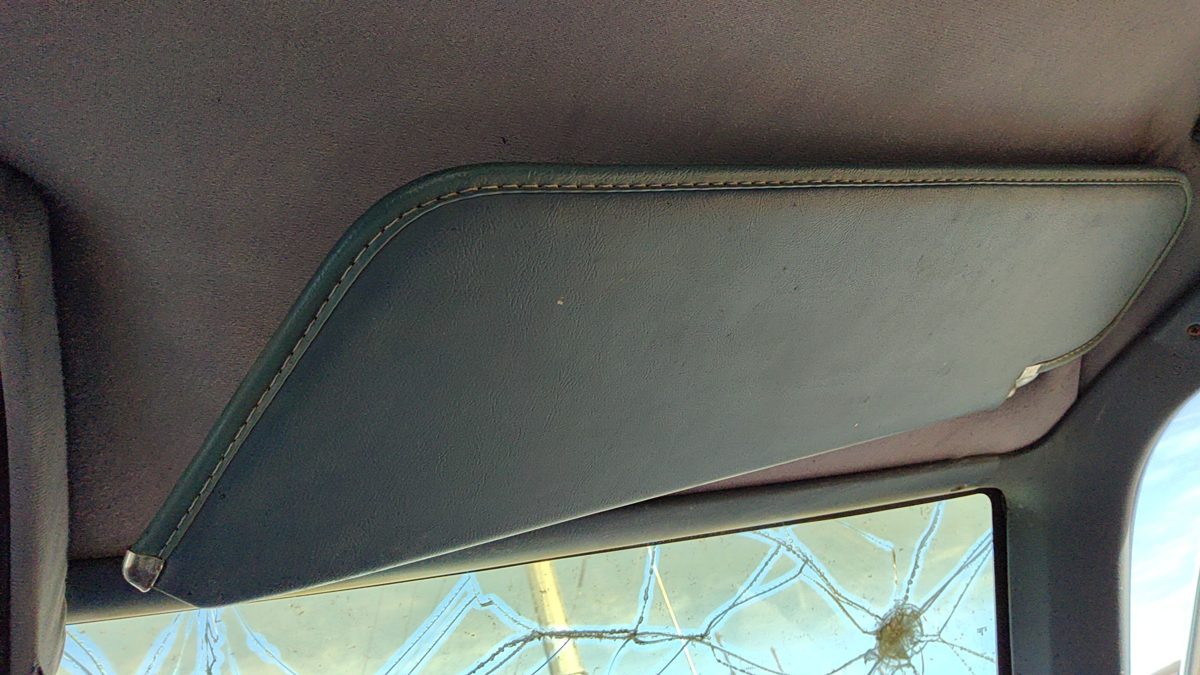 1986 Ford Ranger Passenger Right Sun Visor Oem Blue