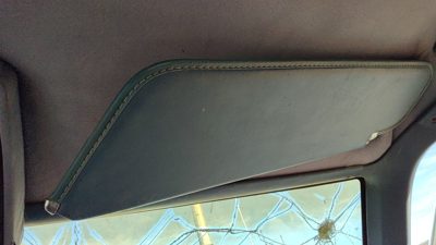 1986 Ford Ranger Passenger Right Sun Visor Oem Blue
