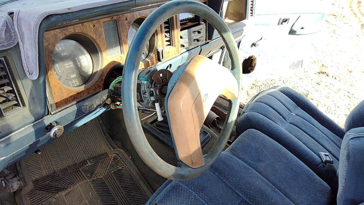 1986 Ford Ranger Steering Wheel Oem Blue
