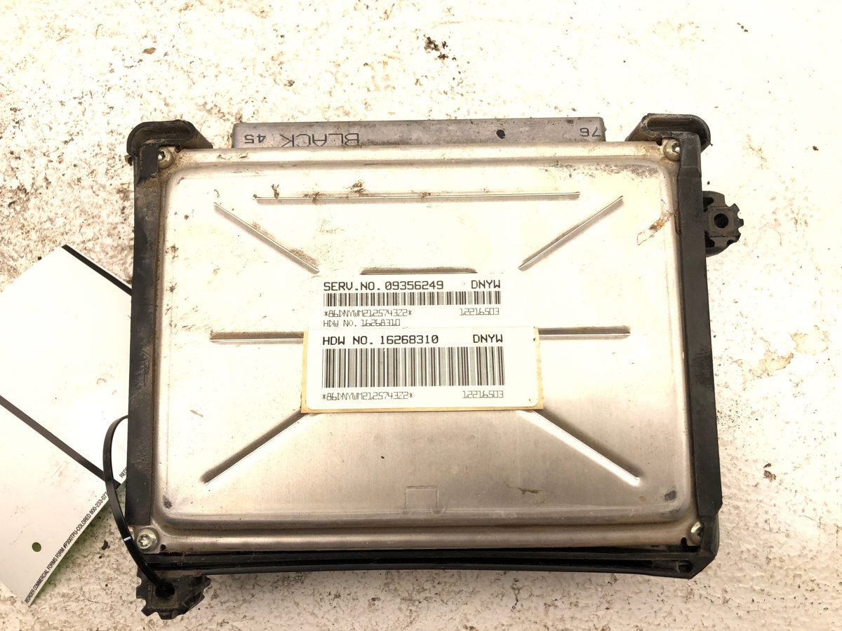 2002 Chevy Cavalier Z24 Electronic Control Module Engine Computer Ecm Ecu 2.4L