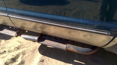 1999 00 F250 Super Duty Passenger Right Front Moulding From Door Oem Trim Strip