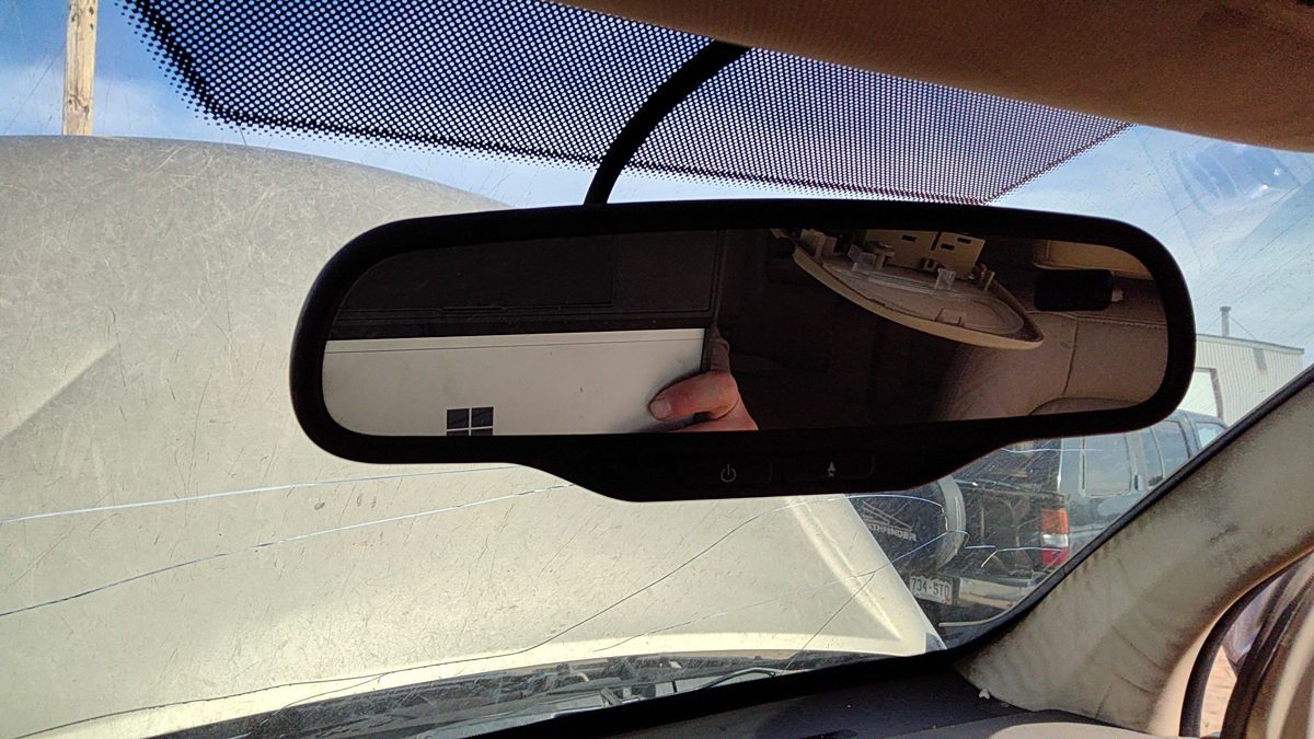 07-08 Suzuki Grand Vitara Xl-7 Inside Rear View Mirror Oem Windshield Mounted