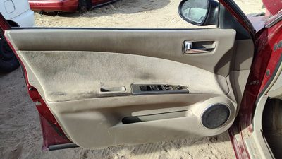 05-06 Nissan Altima Driver Left Front Door Trim Panel With Master Switch Blond C