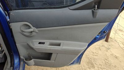 08 Dodge Avenger Passenger Right Rear Door Trim Panel With Switches Back Gray Db