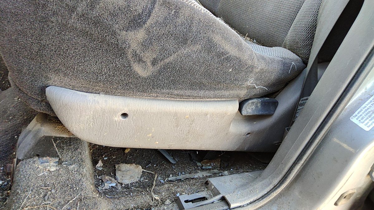 2001 Jeep Grand Cherokee Driver Left Side Seat Trim Panel Oem Gray