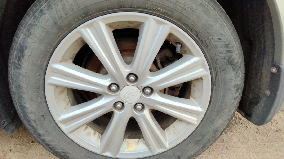 2010-2013 Subaru Legacy Outback 16 Aluminum Wheel Oem Factory Rim 8 Spoke #3