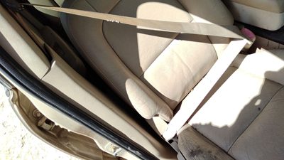 07-08 Grand Vitara Xl-7 Passenger Right Front Seat Belt Retractor Shoulder Tan