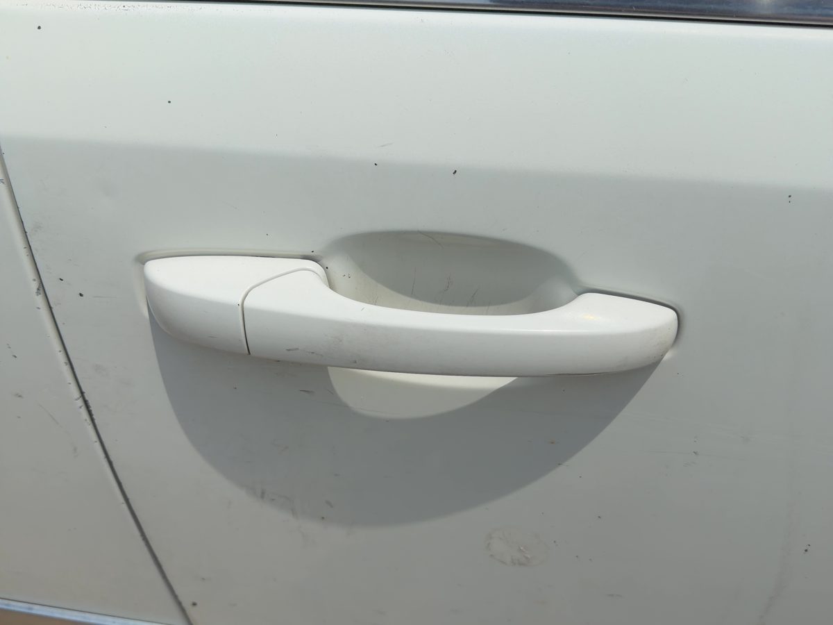 10-16 Town & Country Passenger Right Front Outside Door Handle Oem White Pw1