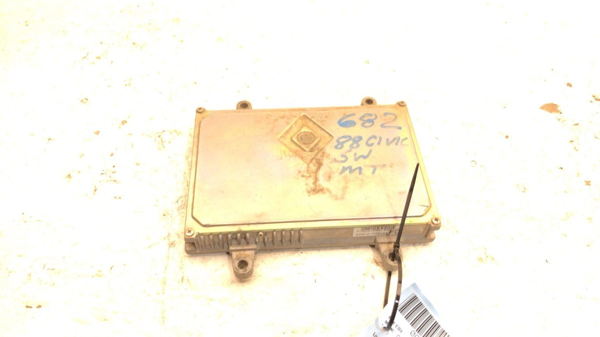 88-89 Honda Civic Crx Hatchback Electronic Control Module Computer Ecm Ecu 1.5L