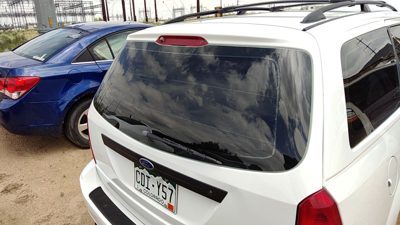 2000-2007 Focus Station Wagon Back Glass Rear Window Only Oem Lift Gate Hatch