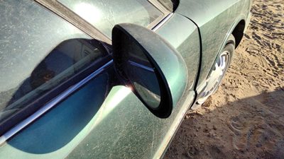 1992-1999 Olds 88 Passenger Right Side Mirror Door Mounted Oem Green Power