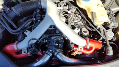 2002 Audi A6 Complete Set Of Intercooler Tubes Oem With Y Pipe Turbo 2.7L