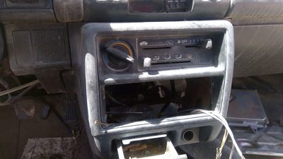 1988-1991 Honda Civic Crx Hatchback Trim Bezel Around Radio Surround Dash Panel