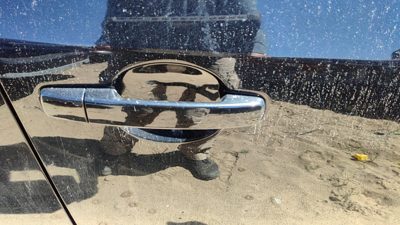 2007-2012 Nissan Sentra Passenger Right Front Outside Door Handle Oem Black Kh3