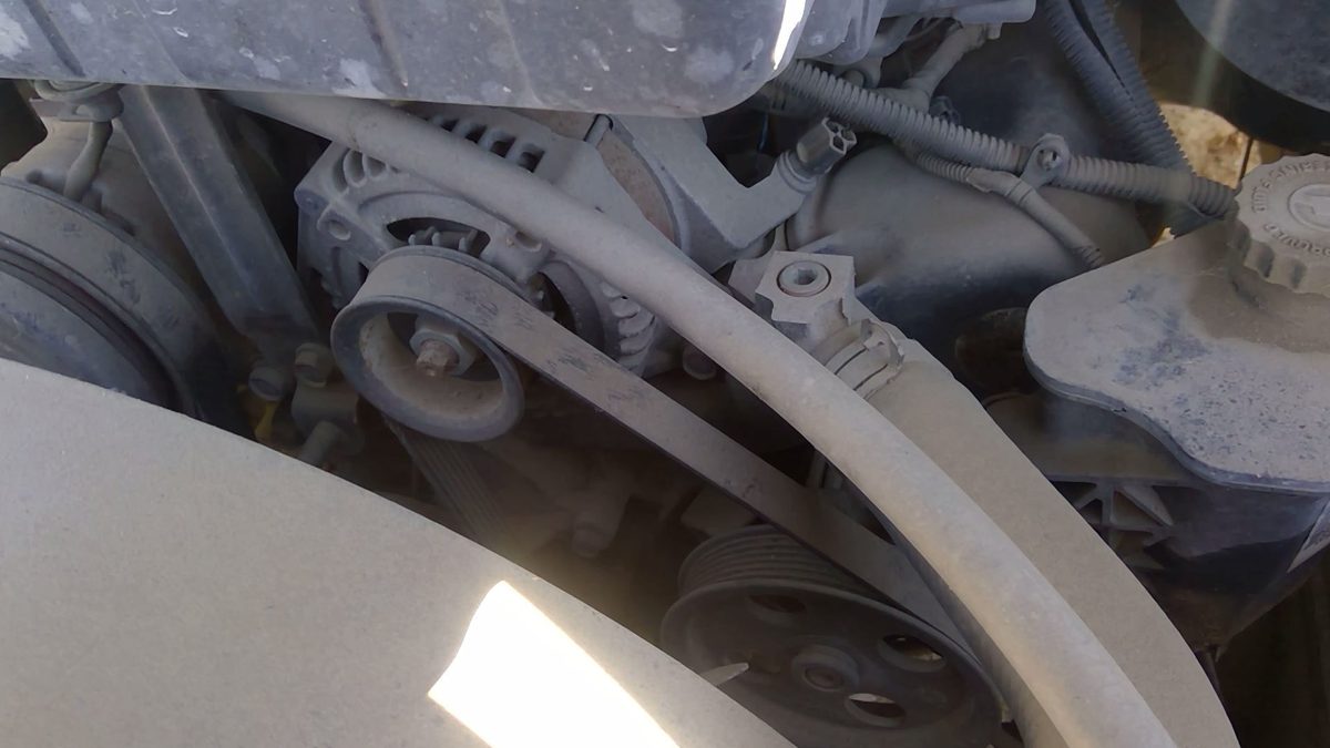 2005-2007 Dodge Ram 1500 Alternator 3.7L At 4X2 04801251Aa