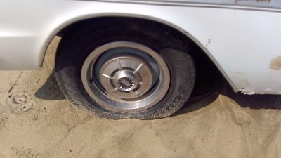 64 Ranchero Set Of 4 Wheel Covers Hub Caps Complete With Trim Rings Falcon 14