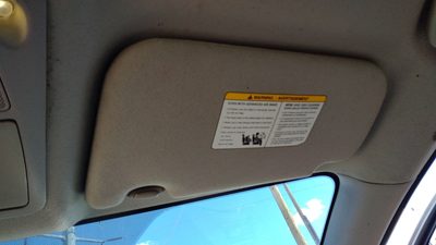 2019 Nissan Sentra Sun Visor