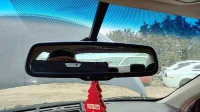 2010-2011 Ford Fusion Inside Rear View Mirror Oem Windshield Mounted 8U5Z17700Y