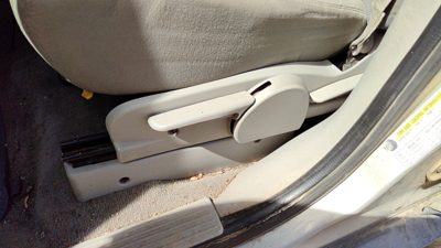 2007 Chevy Equinox Driver Left Side Seat Trim Panel Oem Gray 14B
