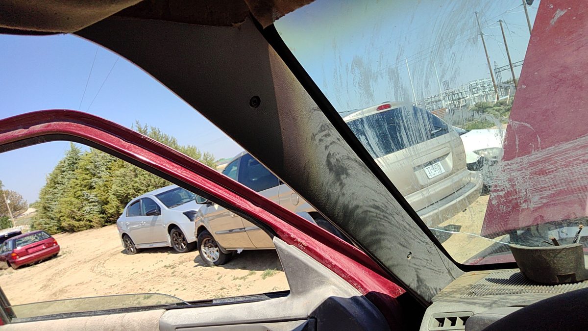 1991-1994 S10 Blazer Driver Left A Pillar Trim Windshield Post Panel Oem Gray