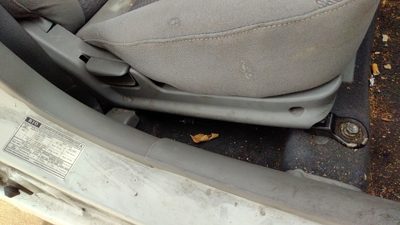 2002 Kia Rio Passenger Right Side Seat Trim Panel Oem Gray