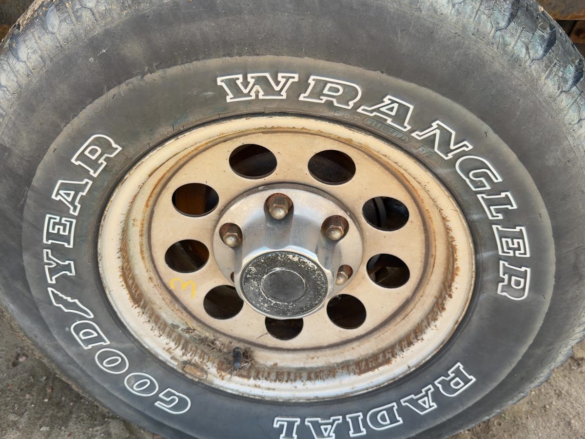 1993-1997 Isuzu Rodeo 15" Steel Wheel Oem Factory Rim #3 4403671