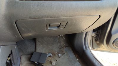 2005-2006 Mazda Tribute Glove Box Assembly Complete Door With Latch Oem Gray Ed0
