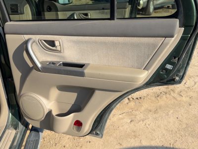 05-06 Sorento Passenger Right Rear Door Trim Panel Switches Back Lx Beige Fc