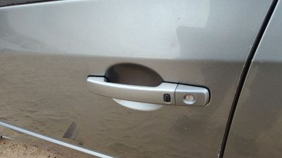 2007-2009 Nissan Sentra Driver Left Front Outside Door Handle Oem Gray K36
