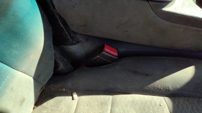 13-18 Dodge Ram 4500 Passenger Right Front Seat Belt Buckle Receiver Oem Gray X8
