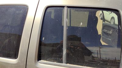 02-07 Liberty Passenger Right Rear Vent Window Back Door Glass With Frame Oem