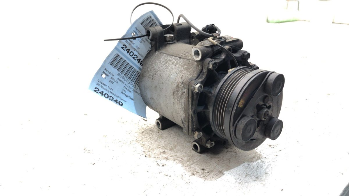 2002-2006 Mitsubishi Lancer Ac Compressor Air Conditioner Pump Assembly Oem 2.0L