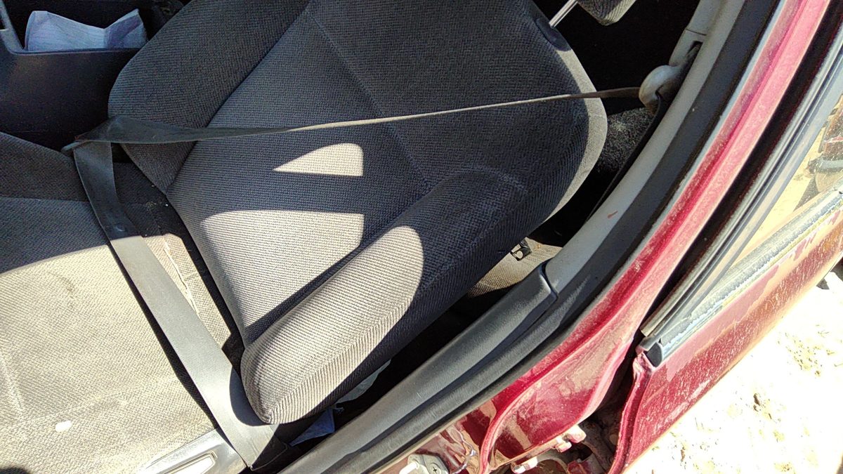 1994-1997 Honda Accord Driver Left Front Seat Belt Retractor Oem Shoulder Gray