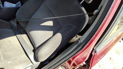 1994-1997 Honda Accord Driver Left Front Seat Belt Retractor Oem Shoulder Gray
