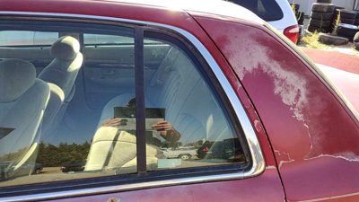 94-11 Grand Marquis Driver Left Rear Vent Window Back Door Glass With Frame Oem