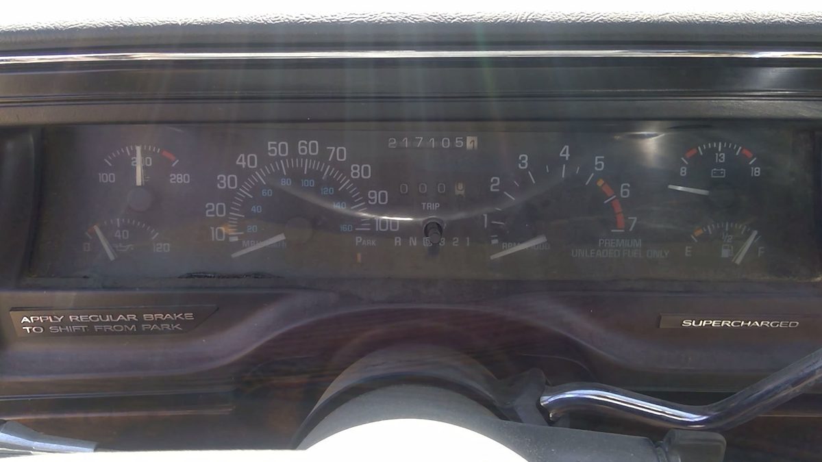 1991-1993 Buick Park Ave Speedometer Cluster Instrument Gauges Panel Oem Dash