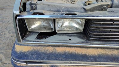1985-1986 Pontiac 6000 Passenger Right Head Light Oem Front Lamp Pair Set